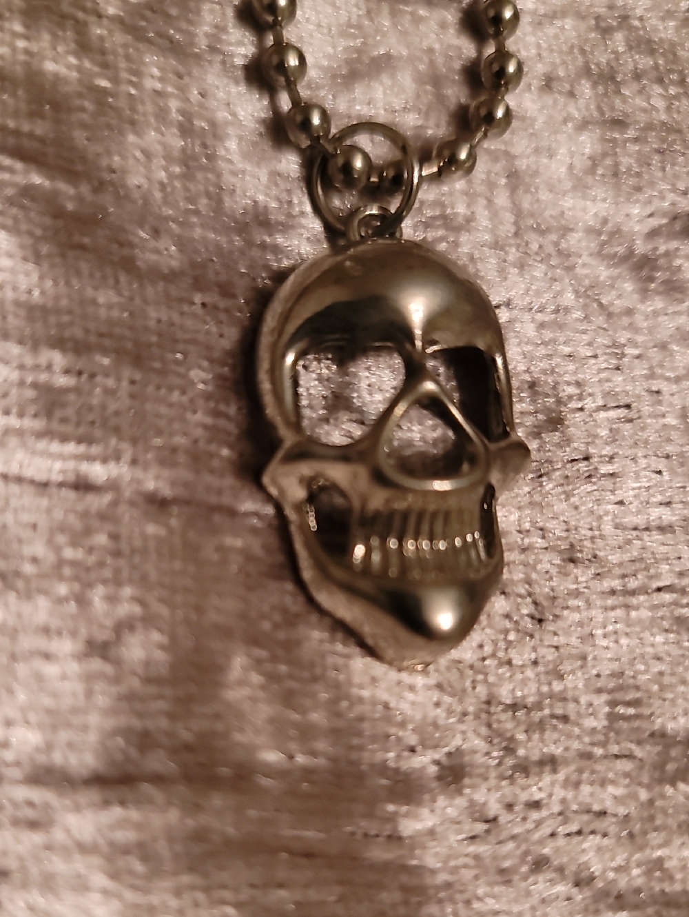 NWT Marc Ecko Men's Skull Necklace